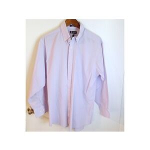 Chaps Button Down‎ Shirt Long Sleeve Dress Shirt Office Wear Size L / #5290